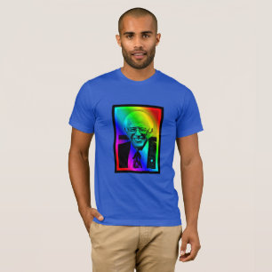 Bernie Sanders unterstützt digitales Art LGBT Shir T-Shirt