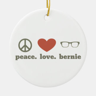 Bernie Sanders Wahl-Werbematerial Keramikornament