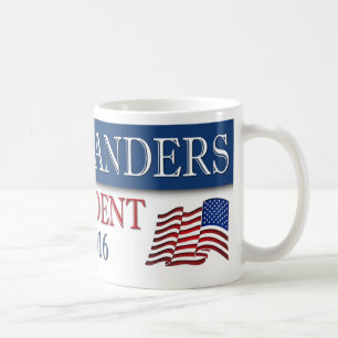 Bernie-Sandpapierschleifmaschine-Präsident 2016 Kaffeetasse
