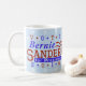 Bernie-Sandpapierschleifmaschine-Präsident Wahl Kaffeetasse (Mit Donut)
