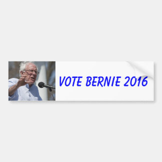 Bernie-Sandpapierschleifmaschinen 2016 Autoaufkleber