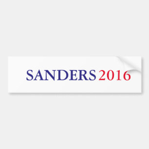 Bernie-Sandpapierschleifmaschinen 2016 Autoaufkleber