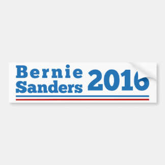 Bernie-Sandpapierschleifmaschinen 2016 Autoaufkleber