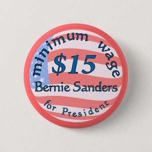 Bernie-Sandpapierschleifmaschinen Anhänger, Button