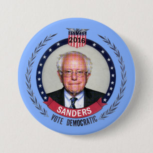 Bernie-Sandpapierschleifmaschinen Demokrat für Button