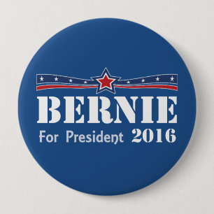 Bernie-Sandpapierschleifmaschinen für Präsidente Button