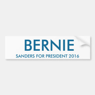 Bernie-Sandpapierschleifmaschinen für Präsidenten Autoaufkleber