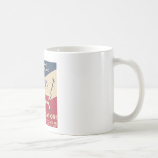 Bernie-Sandpapierschleifmaschinen für Präsidenten Kaffeetasse