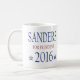 Bernie-Sandpapierschleifmaschinen für Präsidenten Kaffeetasse (Links)