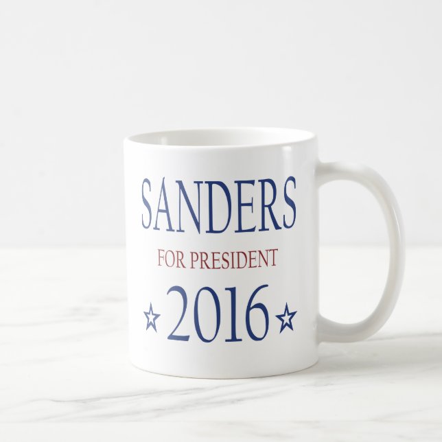 Bernie-Sandpapierschleifmaschinen für Präsidenten Kaffeetasse (Rechts)