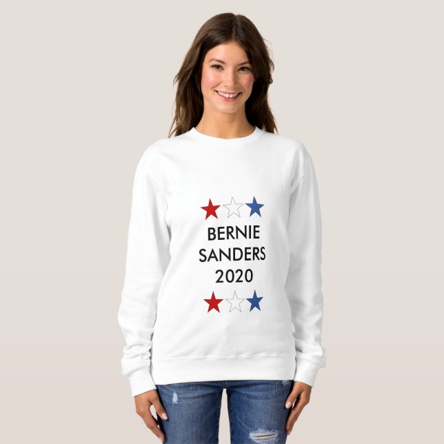 BERNIE-SANDPAPIERSCHLEIFMASCHINEN für Präsidenten Sweatshirt (Vorne ganz)