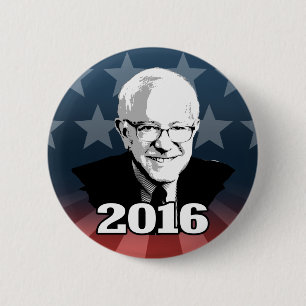 BERNIE-SANDPAPIERSCHLEIFMASCHINEN Kandidat 2016 Button