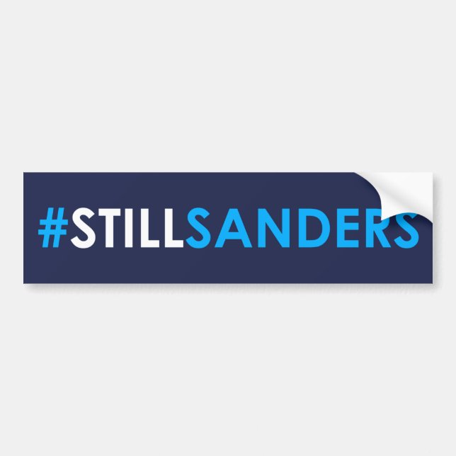 Bernie-Sandpapierschleifmaschinen #STILLSANDERS Autoaufkleber (Vorne)