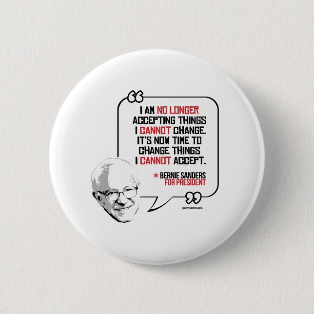 Bernie-Sandpapierschleifmaschinen zitieren - Button (Vorderseite)