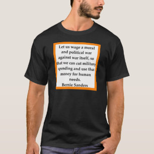 Bernie-Sandpapierschleifmaschinezitat T-Shirt