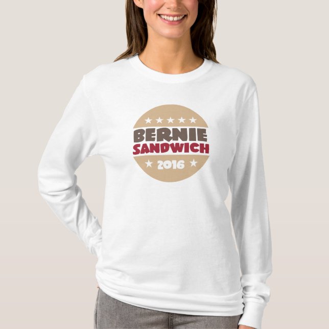 Bernie-Sandwich T-Shirt (Vorderseite)