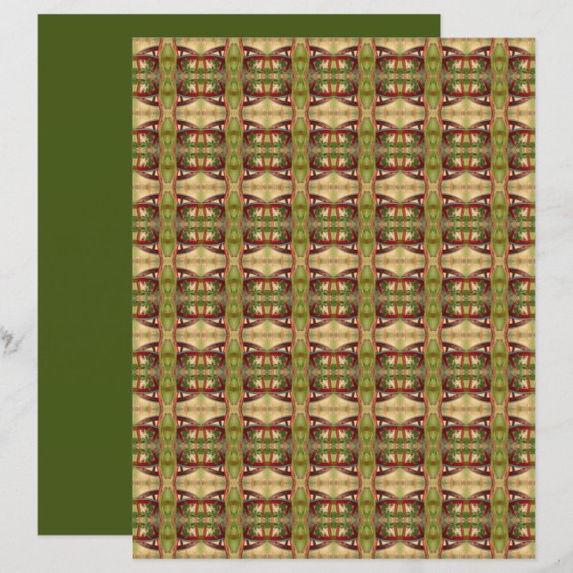 Bernie Scrapbook Paper III (Vorne/Hinten)