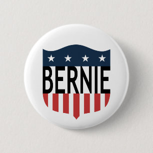 BERNIE-US Flagge Button
