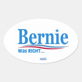Bernie war direkt drinnen Aufkleber