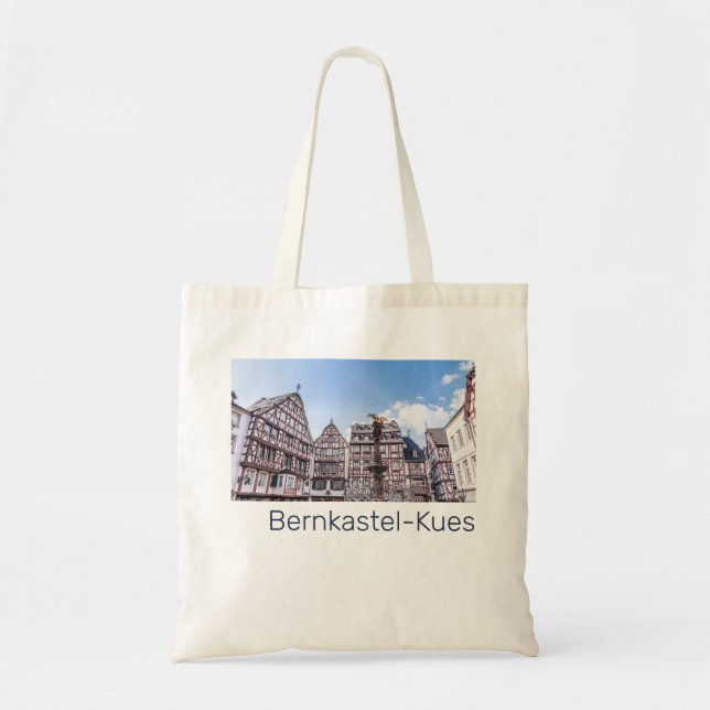 Bernkastel-Kues Historische Fassaden Deutschland S Tragetasche (Vorne)
