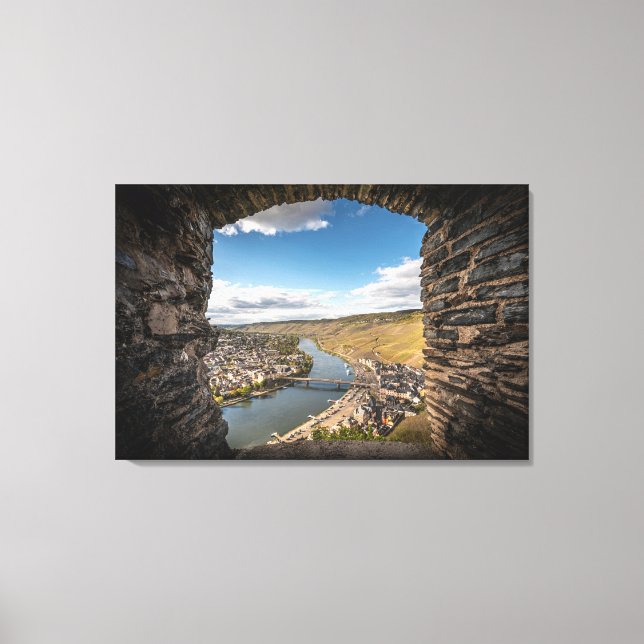 Bernkastel-Kues Leinwanddruck (Vorderseite)