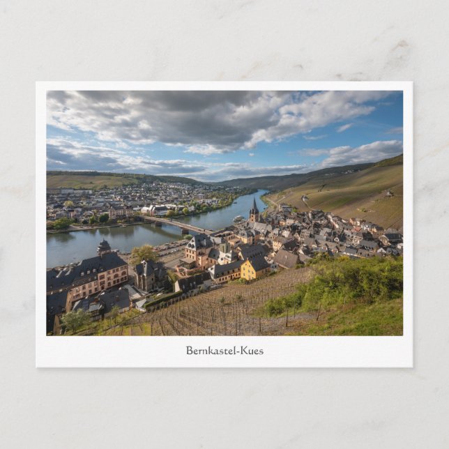 Bernkastel-Kues Postkarte (Vorderseite)