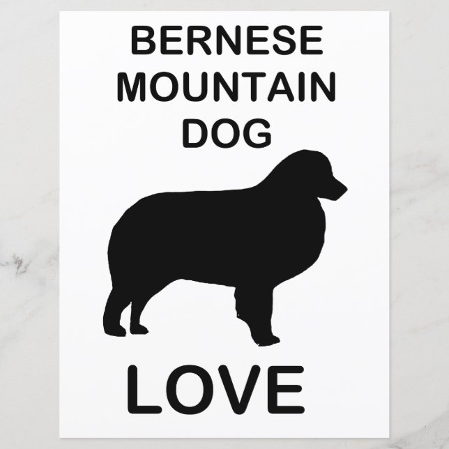 bernnischer Liebe-Scrapheetpapier (Vorderseite)