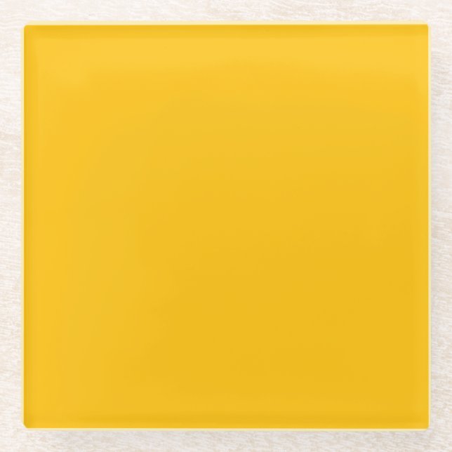Bernstein Glasuntersetzer (Vorderseite)