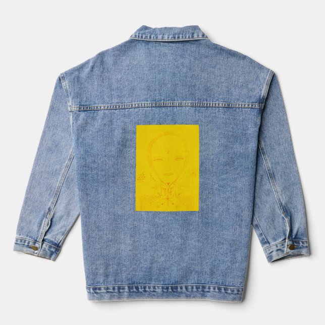 Bernstein Jeansjacke (Rückseite)