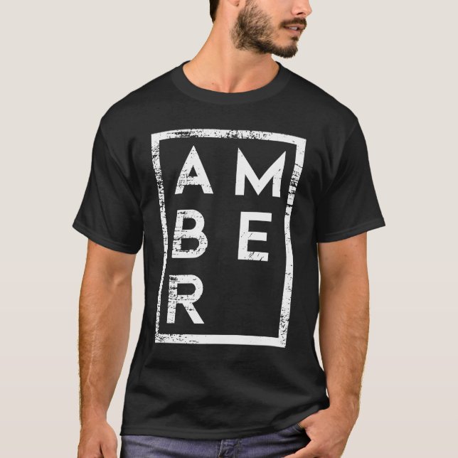 Bernstein Minimalismus T-Shirt (Vorderseite)