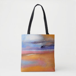 Bernsteinfarbige abstrakte Taschen-Tasche Tasche