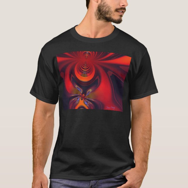 Bernsteinfarbige Göttin T-Shirt (Vorderseite)