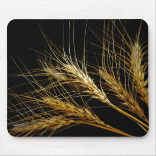 Bernsteinfarbige Wellen des Korn-Weizens Mousepad