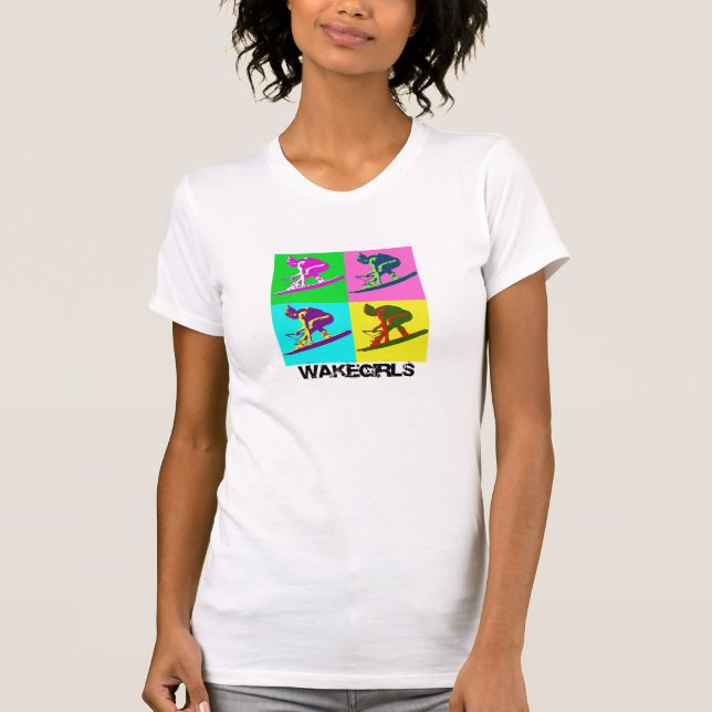 Bernsteinfarbiges Flügel-Weiß-T-Shirt T-Shirt (Vorderseite)