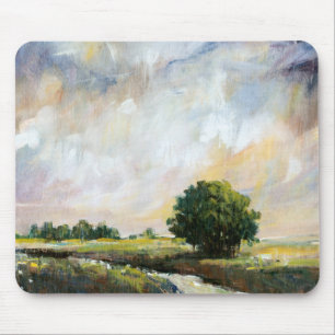 Bernsteinfarbiges Glühen II Mousepad