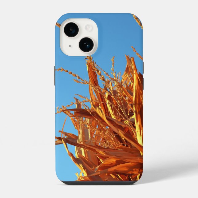 Bernsteinwellen  iPhone 14 hülle (Rückseite)
