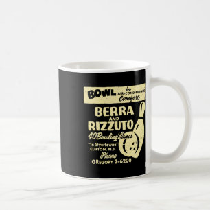 Berra und Rizzuto Bowling Lanes Kaffeetasse