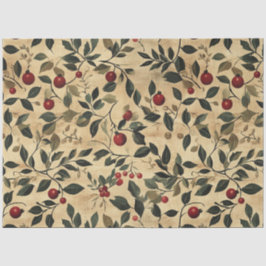 Berries Christmas Art Seidenpapier