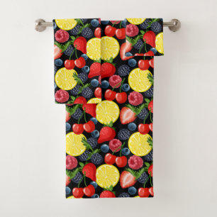Berries & Citrus Bliss Badhandtuch Set