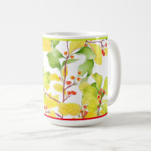 Berries d'automne sur une Mug classique