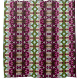 Berries Ikat 15 Duschvorhang