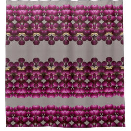 Berries Ikat 9 Duschvorhang