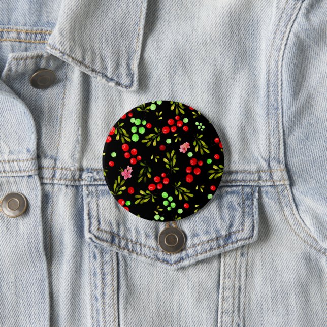 Berries Pattern Button (Beispiel)