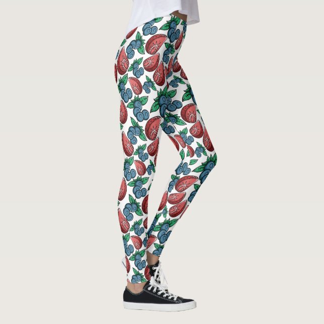 Berries Pattern Leggings (Rechts)