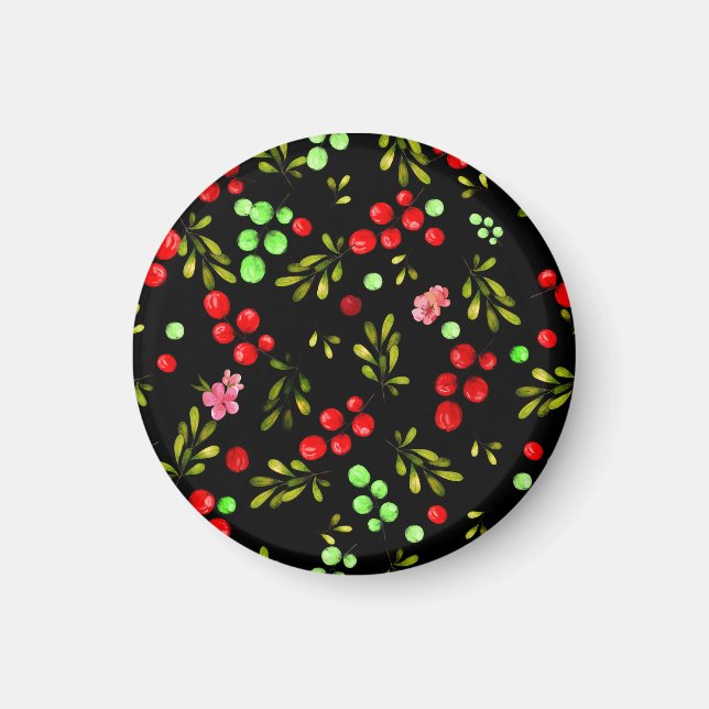 Berries Pattern Magnet (Vorne)