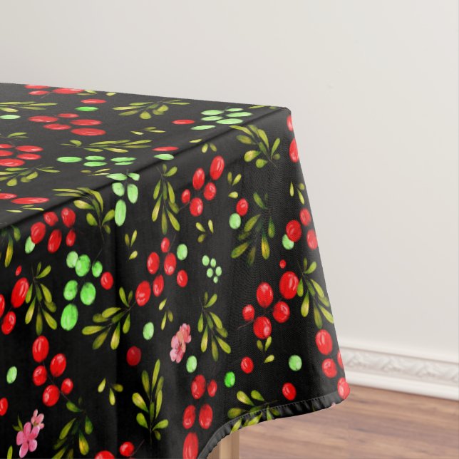 Berries Pattern Tischdecke (Beispiel)