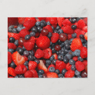 Berries Postkarte
