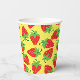 Berry 1. Geburtstag Niedlich Strawberry Kinder Pappbecher