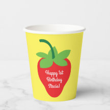 Berry 1. Geburtstag Niedlich Strawberry Kinder