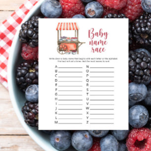 Berry - Baby-Namen-Rennen-Spiel